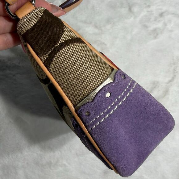 y2k COACH Vintage Limited Ed Signature Fish Demi Mini Bag Purse - Picture 6 of 7